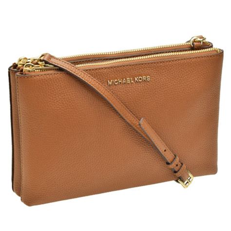 michael kors jet set bag double gusset crossbody